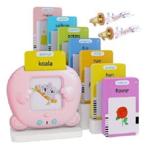Early Learning Kids Pocket Vocab Talking Flash Cards – Rechargeable